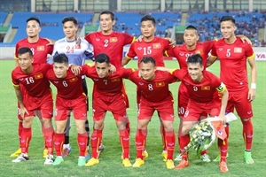 Vietnam plunge 16 spots on global football ranking
